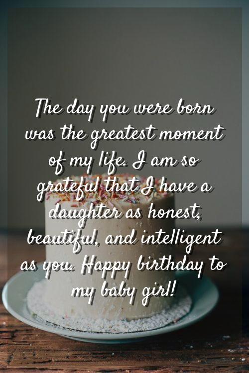 first birthday quotes for baby girl